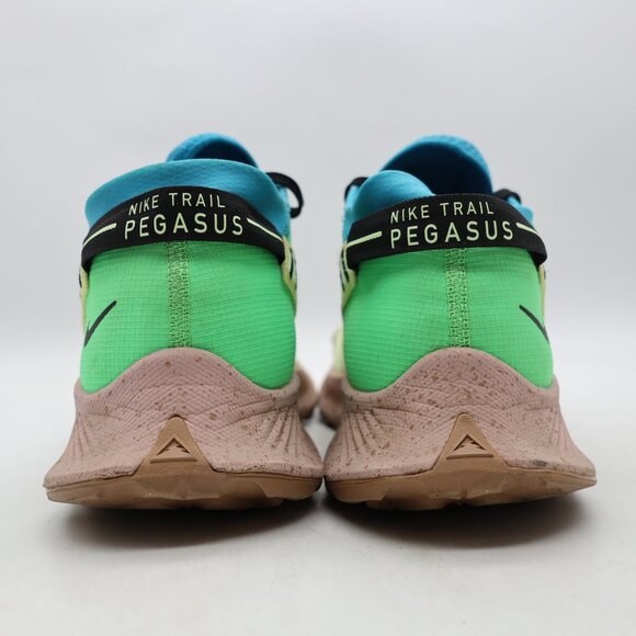 Nike Pegasus Trail 2 Men's US Size 11.5 Running Barely Volt Sneakers CK4305-700 - Picture 5 of 10